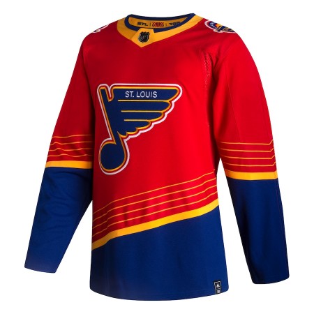 St. Louis Blues Hockeydrakt Blank 2020-2021 Reverse Retro Authentic - Herre